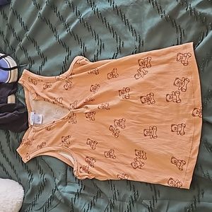 tank top with teddy bears